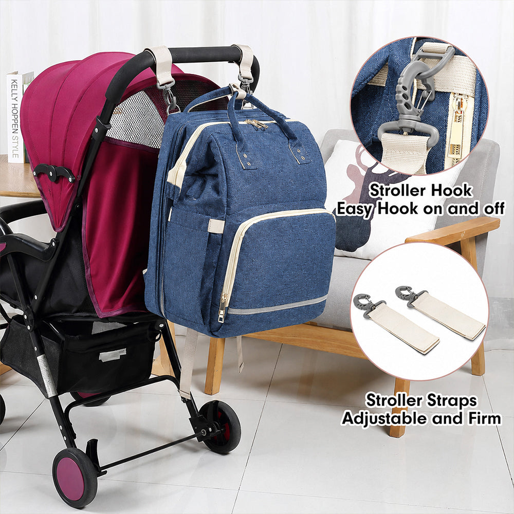 Dollcini Multifunctional Baby Backpack – Foldable Baby Bed