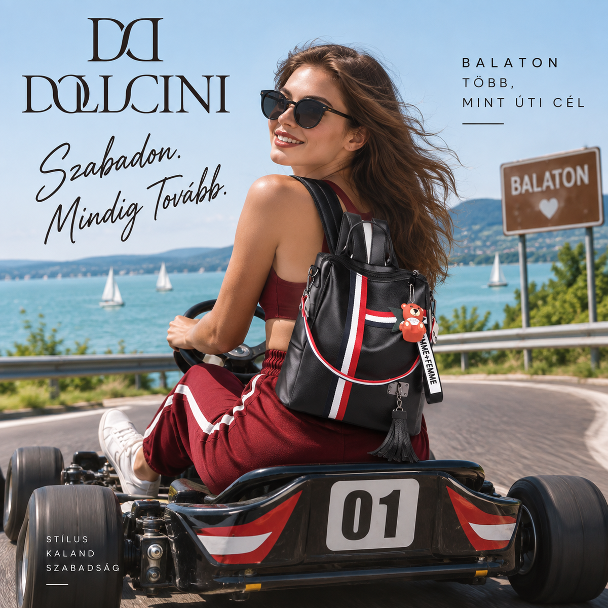 Dollcini Faux Leather Backpack – Waterproof and Durable