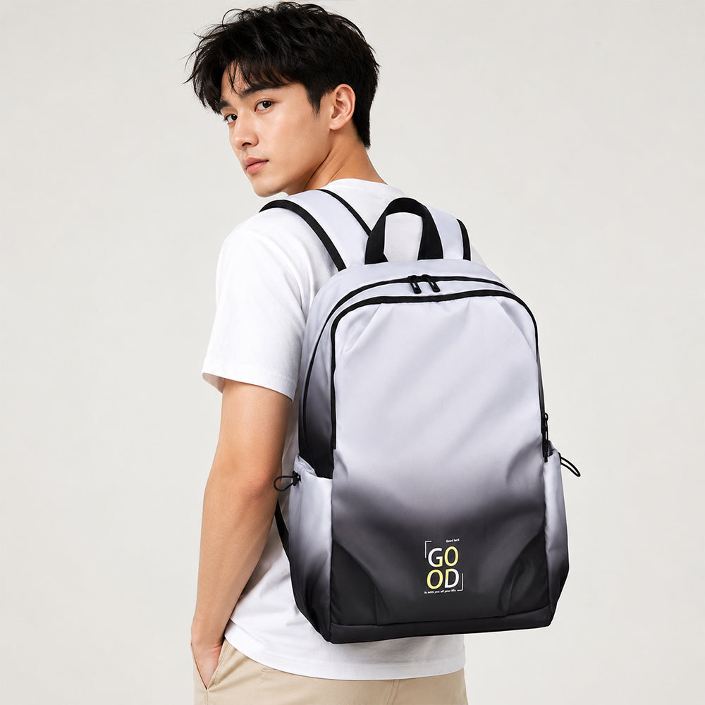 Dollcini Unisex Laptop Backpack – Gradient Pattern, Universal School Bag