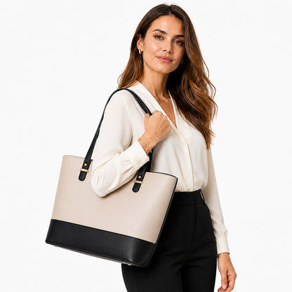 Dollcini Fashionable Women's Bag – Soft Faux Leather Shoulder Bag, Large Capacity