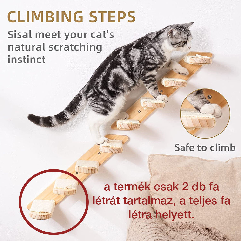 Dollcini, 2 wall stairs for cats 