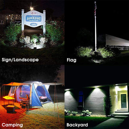 Dollcini Solar Wall Light 247 LED/381 LED High Brightness 150W/300W Waterproof Outdoor