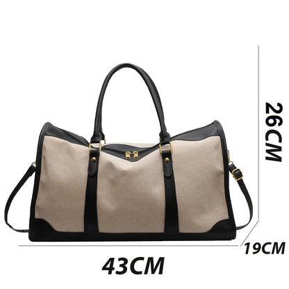 Dollcini Women's Travel Bag – Lightweight, Spacious, and Waterproof, 40L Capacity