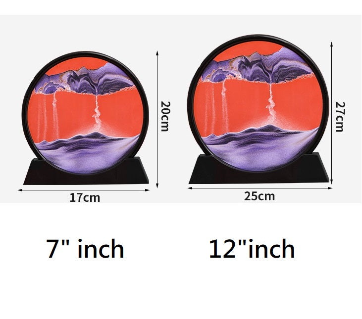 Dollcini, Kicsi Mozgó Homokos Művészeti Dekoráció 3D, Több színben