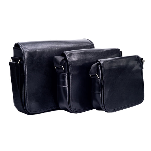 Dollcini, Men's business bag, waterproof, scratch-resistant, business, 3 PC set, Multiple colors, Multiple sizes