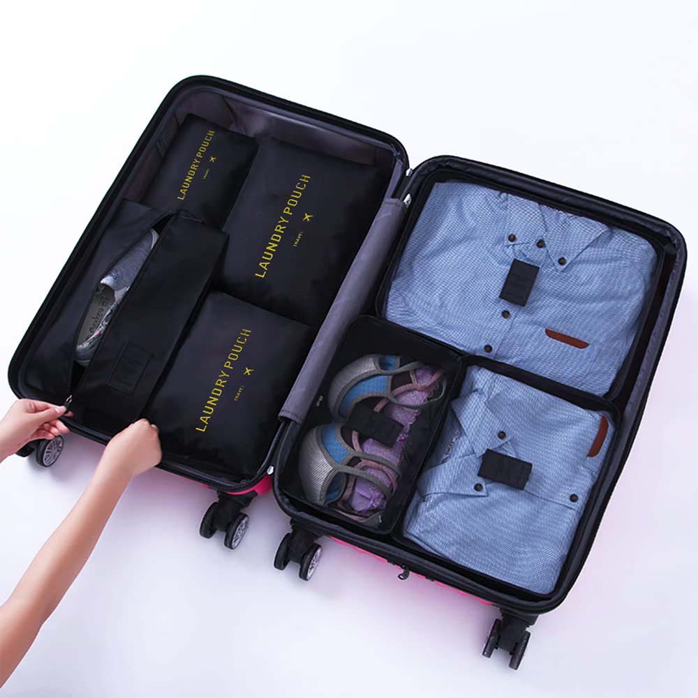 Dollcini, storage set for travel, suitcase/car organizers, 6 pieces