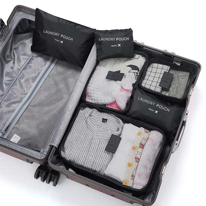 Dollcini, storage set for travel, suitcase/car organizers, 6 pieces