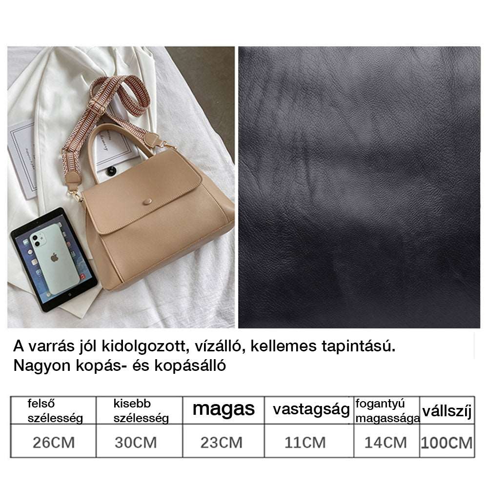 Dollcini, Elegáns női hátizsák, Válltáska, Crossbody táska, Kézitáska, Alkalmi divat, Vízálló