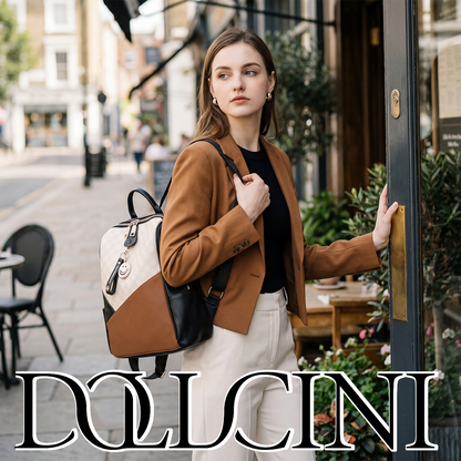 Dollcini Női Hátizsák – Vízálló Műbőr, Elegáns és Praktikus Viselet