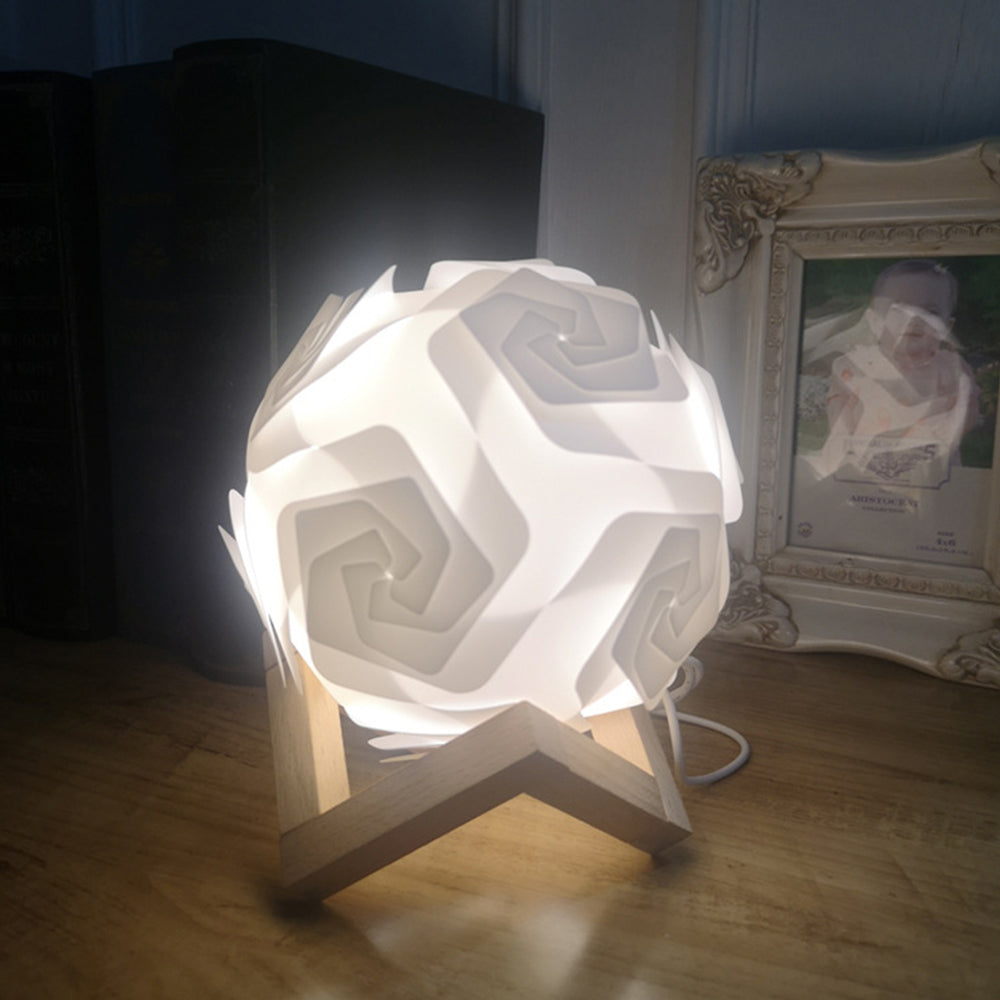 Dollcini, DIY Hordozható LED rózsa lámpa, Fehér