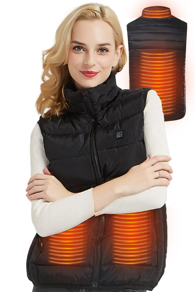 Elegant heated vest with USB heating Dollcini