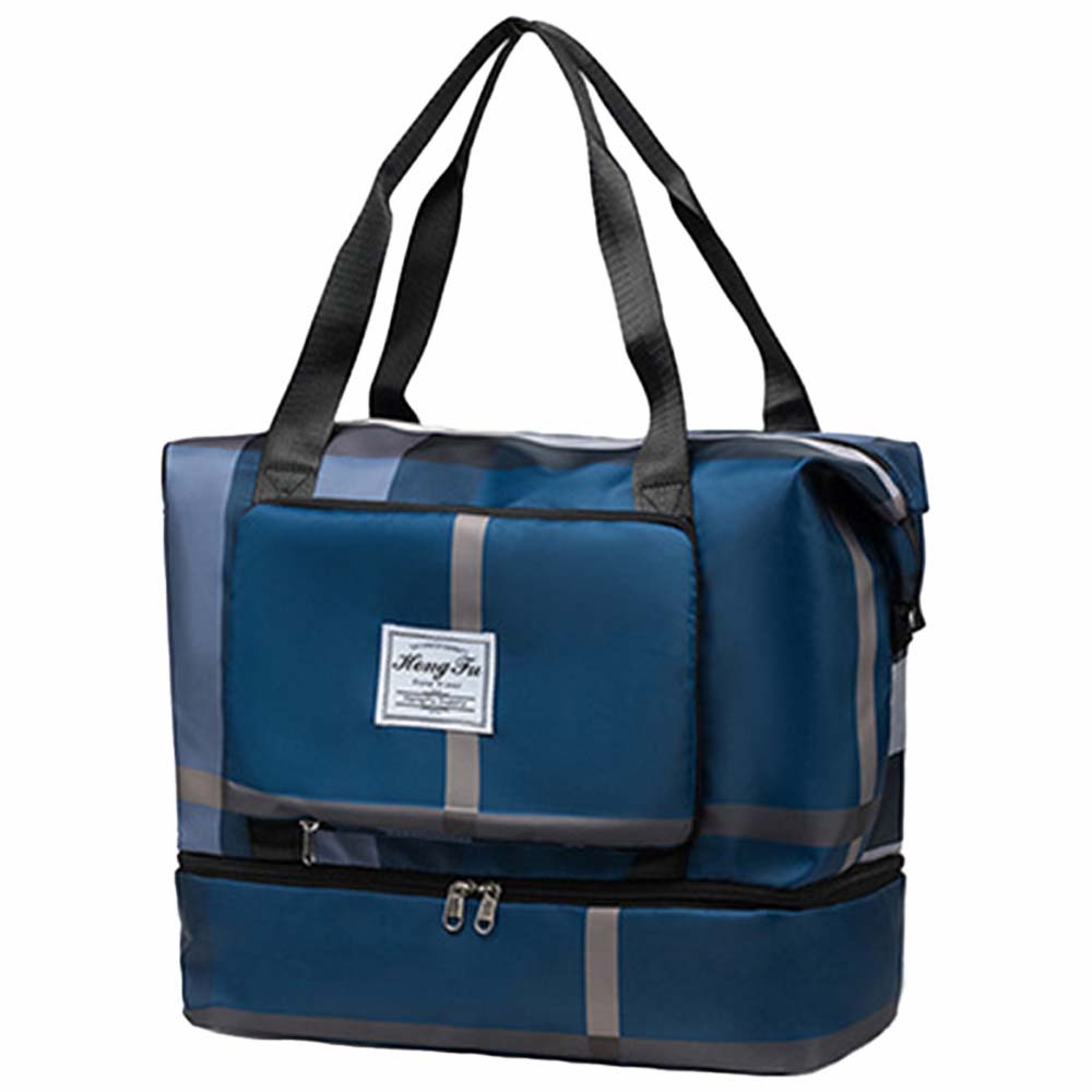 blue compact travel bag made of polyester, variant, model 426446